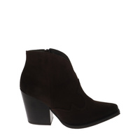 Brązowe kowbojki ze skóry naturalnej